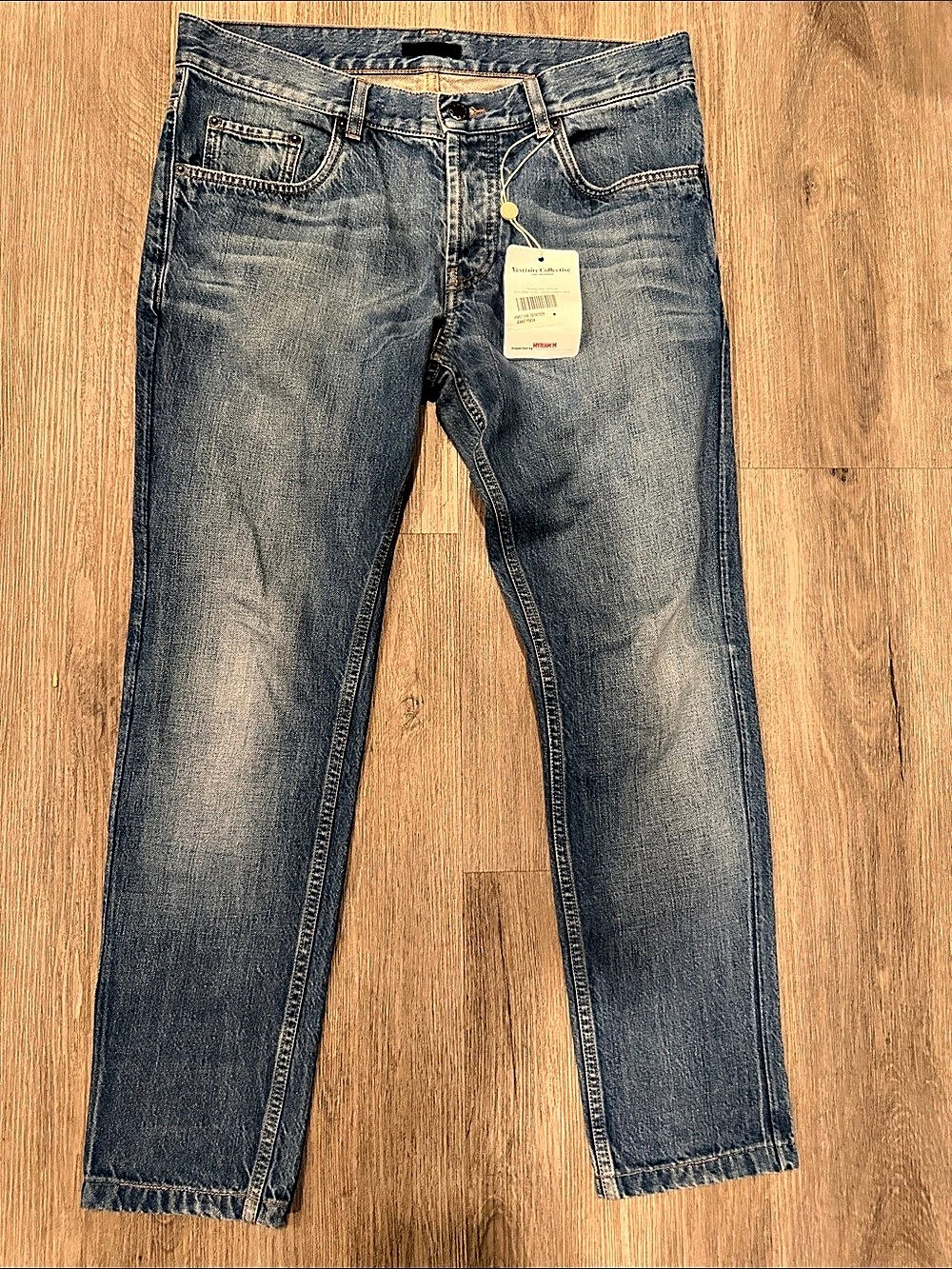 Prada Tapered Fit Blue Jeans NWT